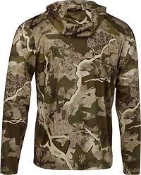 Magellan Outdoors Hunt Gear Men's Eagle Pass Tech Mesh Long Sleeve Hooded T-shirt