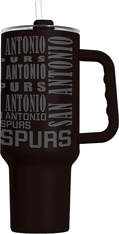 Logo Brands Spurs 40 oz Replay Powder Coat Tumbler