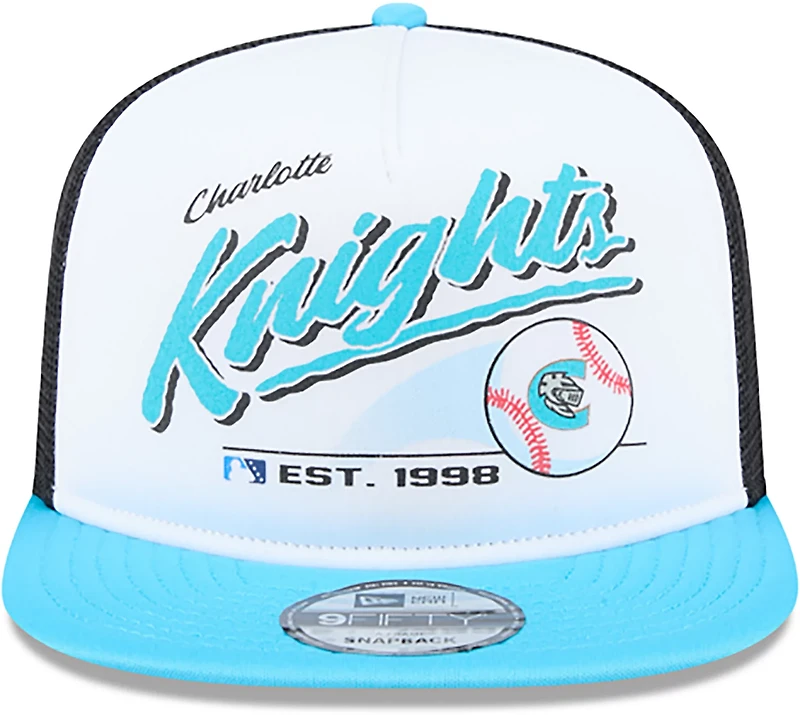 New Era Men's Charlotte Knights Retro Script 9FIFTY Cap