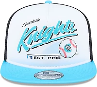 New Era Men's Charlotte Knights Retro Script 9FIFTY Cap