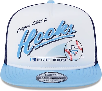 New Era Men's Corpus Christi Hooks Retro Script 9FIFTY Cap