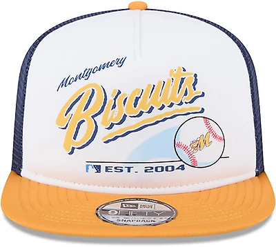 New Era Men's Montgomery Biscuits Retro Script 9FIFTY Cap