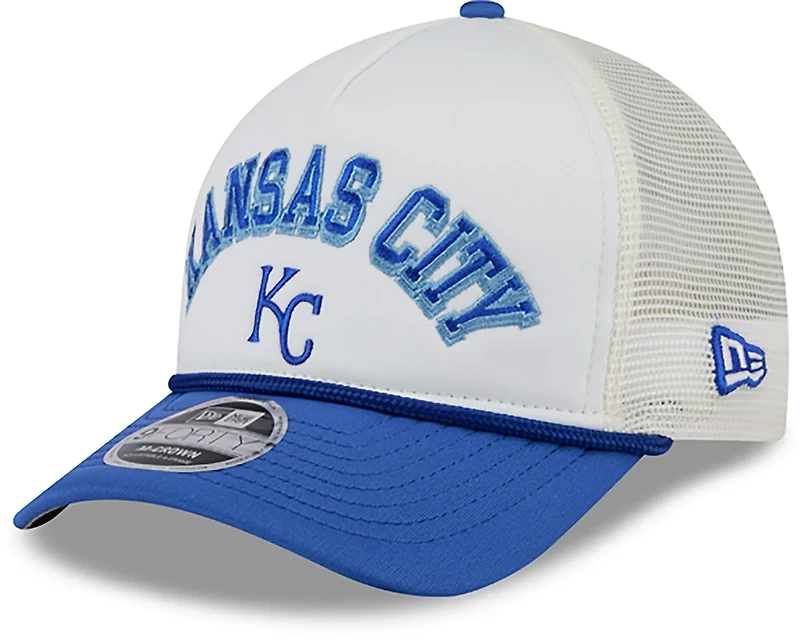 New Era Men's Kansas City Royals Chrome Arch 9FORTY Cap