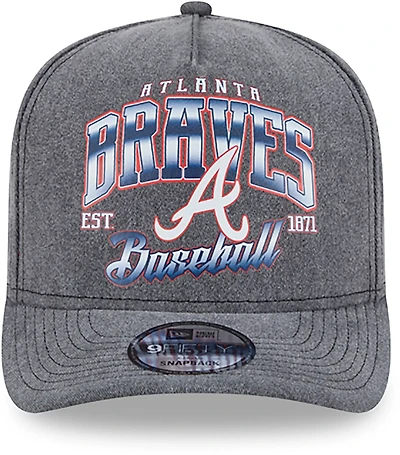 New Era Men's Atlanta Braves Washed 9FIFTY Cap