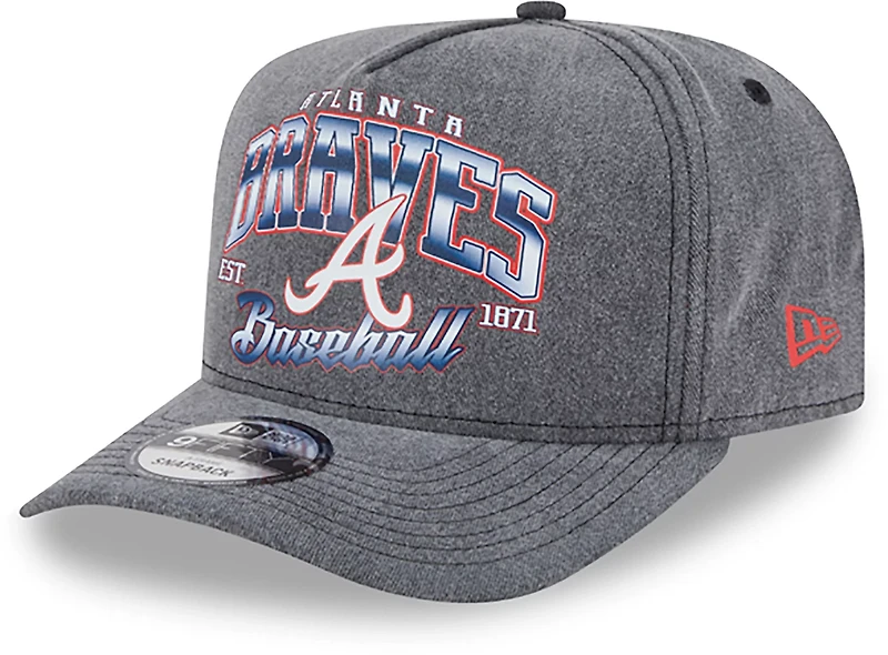New Era Men's Atlanta Braves Washed 9FIFTY Cap