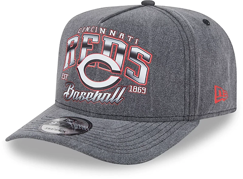 New Era Men's Cincinnati Reds Washed 9FIFTY Cap