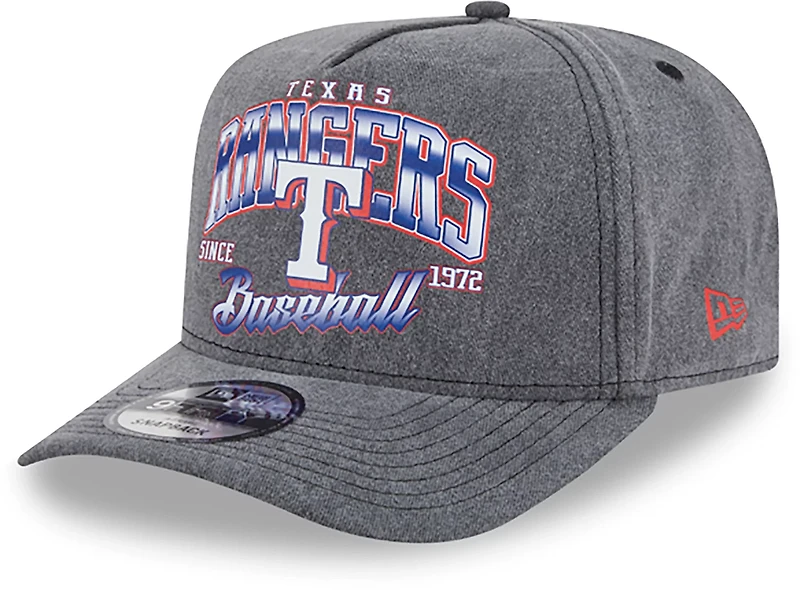 New Era Men's Texas Rangers Washed 9FIFTY Cap