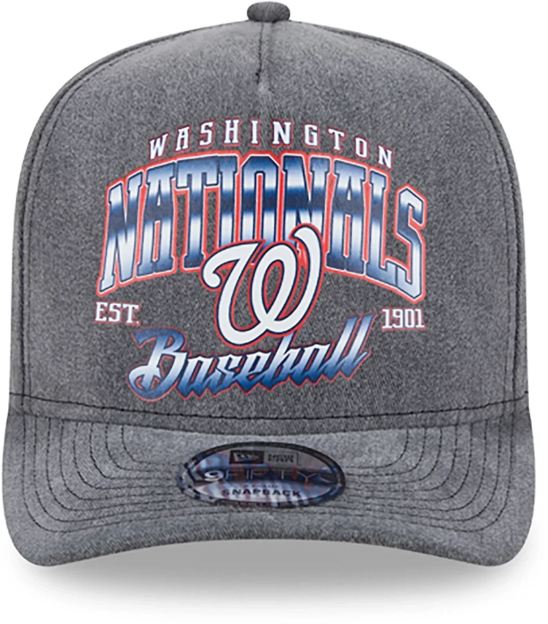 New Era Men's Washington Nationals Washed 9FIFTY Cap