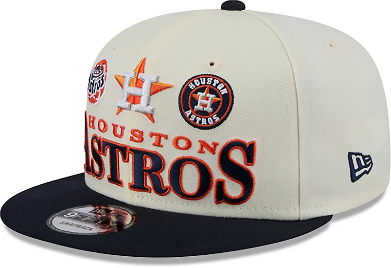 New Era Men's Houston Astros 2Tone Archive 9FIFTY Cap