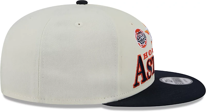 New Era Men's Houston Astros 2Tone Archive 9FIFTY Cap