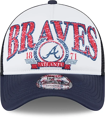 New Era Men's Atlanta Braves Distressed 9FORTY Cap