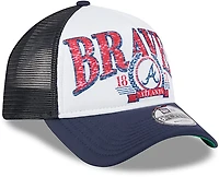 New Era Men's Atlanta Braves Distressed 9FORTY Cap