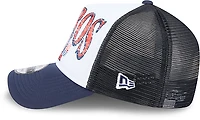 New Era Adults' Houston Astros Distressed 9FORTY A-Frame Trucker Cap