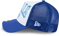 New Era Adults' Kansas City Royals Distressed 9FORTY A-Frame Trucker Cap