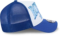 New Era Adults' Kansas City Royals Distressed 9FORTY A-Frame Trucker Cap