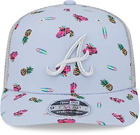 New Era Men's Atlanta Braves Pineapple Pattern 9SEVENTY Cap