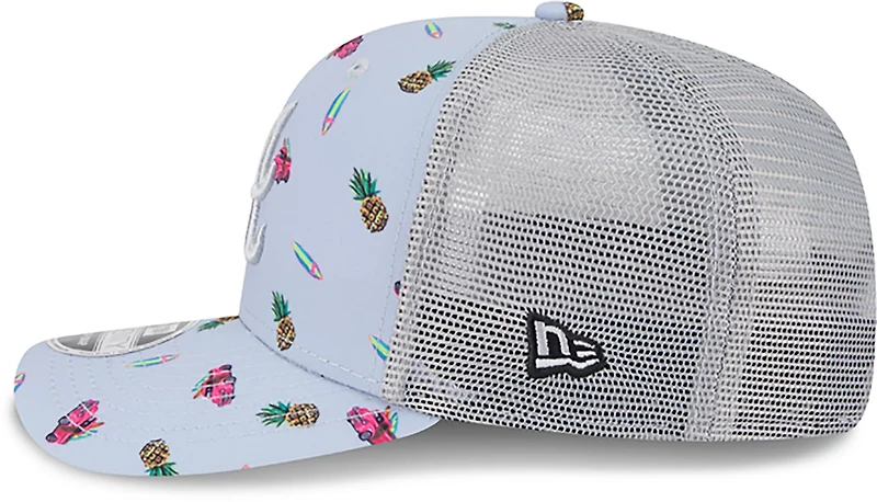 New Era Men's Atlanta Braves Pineapple Pattern 9SEVENTY Cap