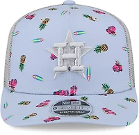 New Era Men's Houston Astros Pineapple Pattern 9SEVENTY Cap