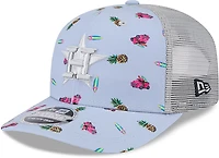 New Era Men's Houston Astros Pineapple Pattern 9SEVENTY Cap