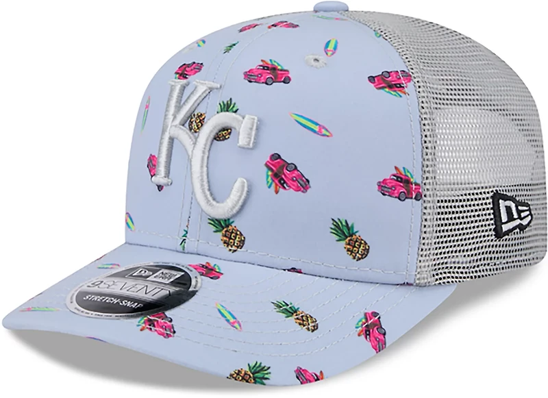 New Era Men's Kansas City Royals Pineapple Pattern 9SEVENTY Cap