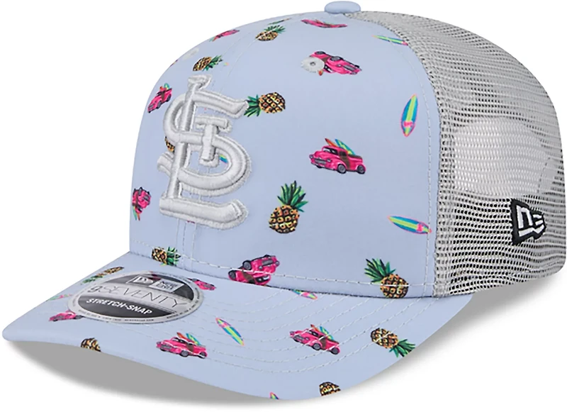 New Era Men's St. Louis Cardinals Pineapple Pattern 9SEVENTY Cap