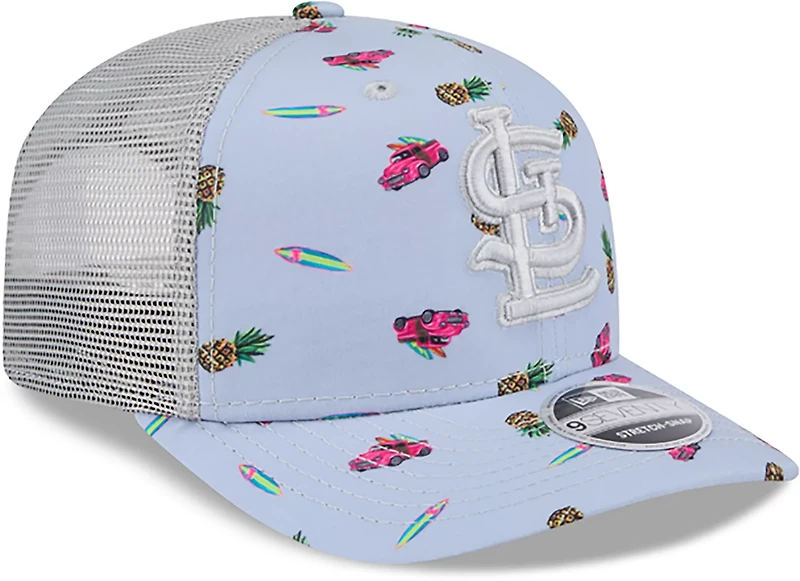 New Era Men's St. Louis Cardinals Pineapple Pattern 9SEVENTY Cap