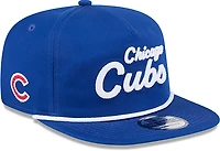 New Era Adults' Chicago Cubs Team Text Golfer Cap