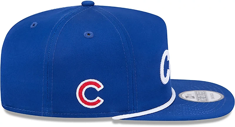New Era Adults' Chicago Cubs Team Text Golfer Cap