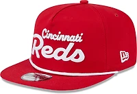 New Era Adults' Cincinnati Reds Team Text Golfer Cap