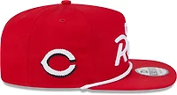 New Era Adults' Cincinnati Reds Team Text Golfer Cap