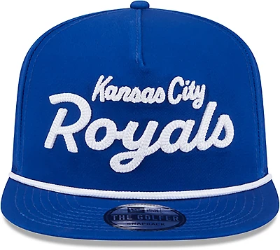 New Era Adults' Kansas City Royals Team Text Golfer Cap