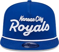 New Era Adults' Kansas City Royals Team Text Golfer Cap