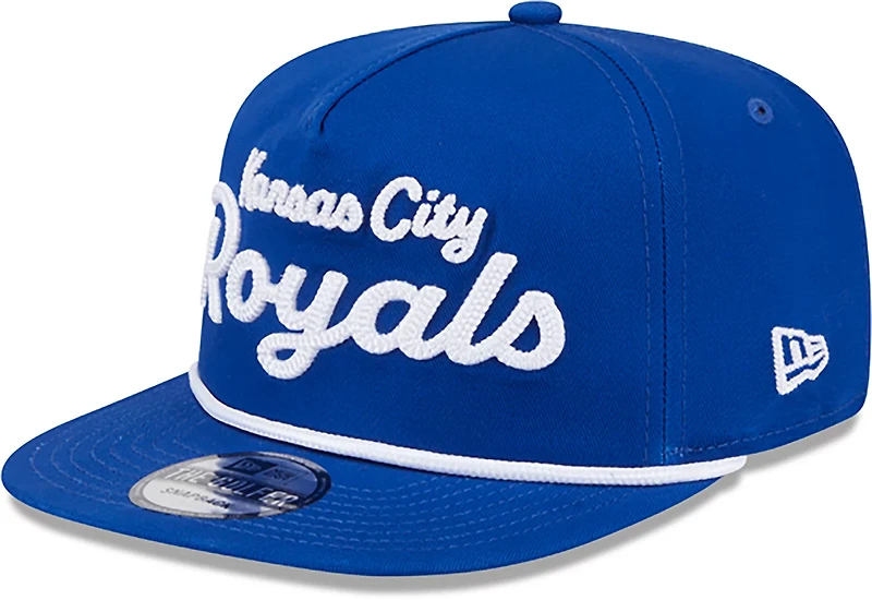 New Era Adults' Kansas City Royals Team Text Golfer Cap