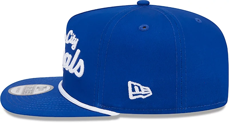 New Era Adults' Kansas City Royals Team Text Golfer Cap