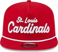 New Era Adults' St. Louis Cardinals Team Text Golfer Cap