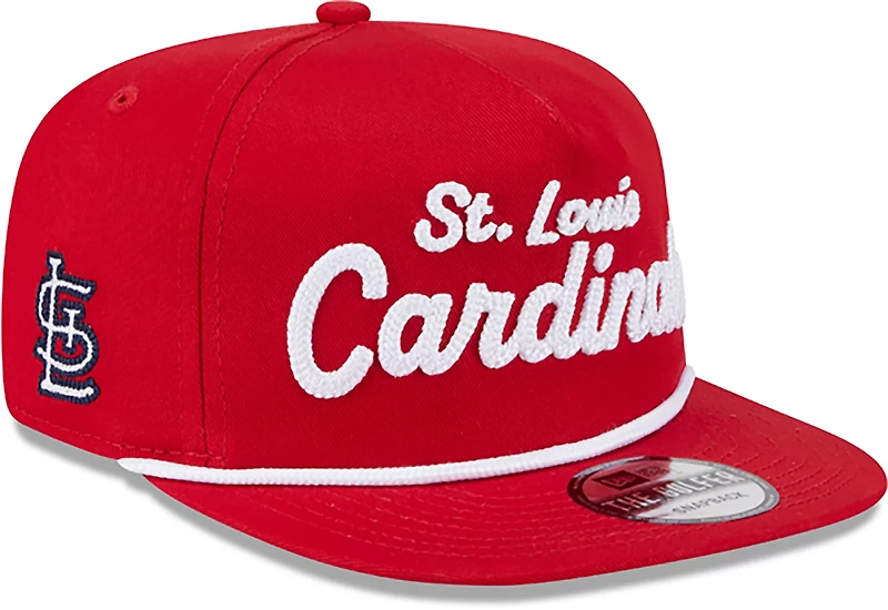 New Era Adults' St. Louis Cardinals Team Text Golfer Cap