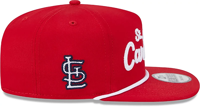 New Era Adults' St. Louis Cardinals Team Text Golfer Cap
