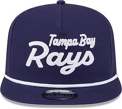 New Era Adults' Tampa Bay Rays Team Text Golfer Cap