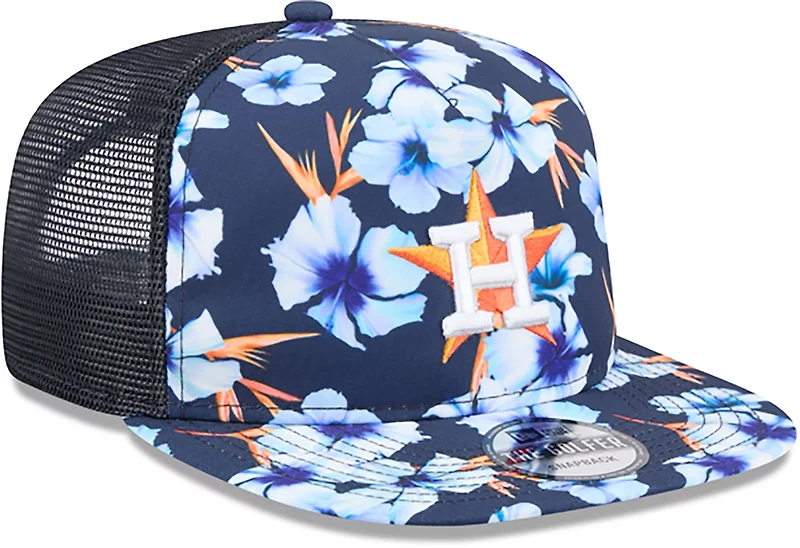 New Era Houston Astros Adults' Floral Pattern Golfer Cap