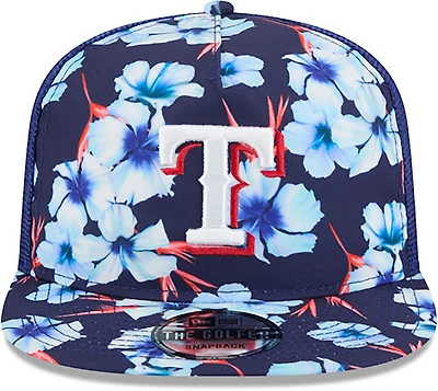 New Era Texas Rangers Adults' Floral Pattern Golfer Cap