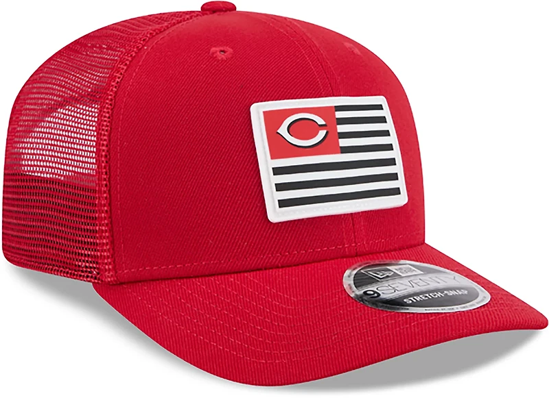 New Era Adults' Reds OTC Patch Flag 9SEVENTY Cap