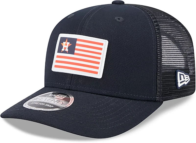 New Era Adults' Astros OTC Patch Flag 9SEVENTY Cap