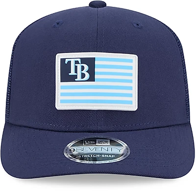 New Era Adults' Rays OTC Patch Flag 9SEVENTY Cap