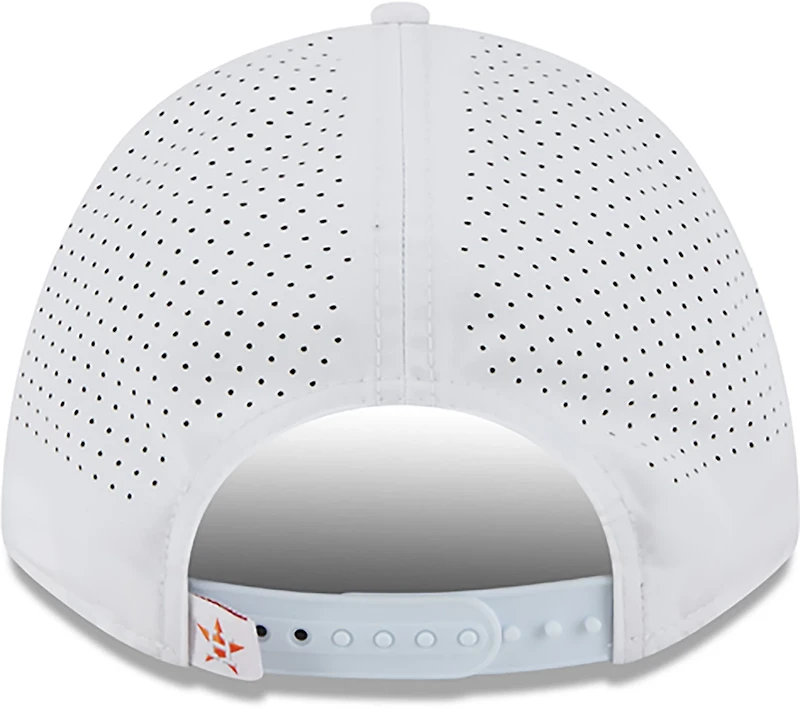 New Era Men's Houston Astros A-Frame Cropped Patch 9FORTY Cap