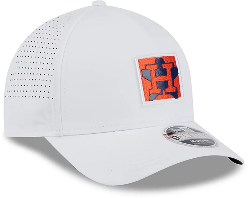 New Era Men's Houston Astros A-Frame Cropped Patch 9FORTY Cap