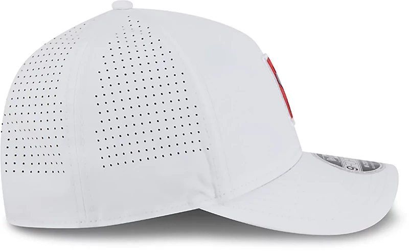 New Era Men's Houston Astros A-Frame Cropped Patch 9FORTY Cap