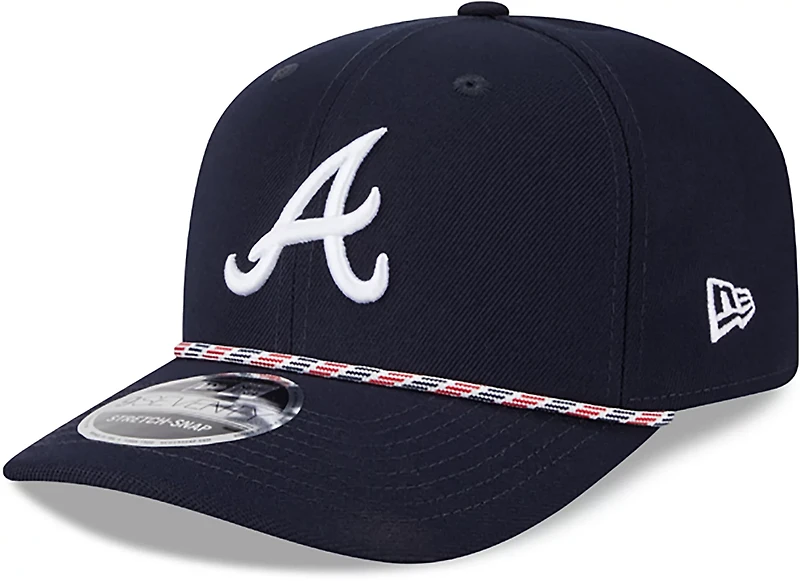 New Era Atlanta Braves Adults' 9SEVENTY Stretch Multi Rope Snap Cap