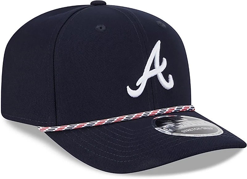 New Era Atlanta Braves Adults' 9SEVENTY Stretch Multi Rope Snap Cap
