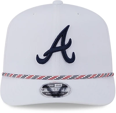 New Era Atlanta Braves Adults' 9SEVENTY Stretch Multi Rope Snap Cap