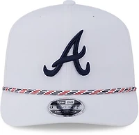 New Era Atlanta Braves Adults' 9SEVENTY Stretch Multi Rope Snap Cap